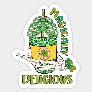 Magically Delicious Saint Patrick's Day Frappuccino Sticker